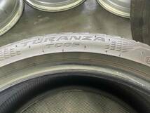 ☆ ２０２１年製 アウディ承認タイヤ 中古４本セット ☆ 255/40R20 101Y AO ☆ ブリヂストン　TURANZA T005 トランザ ☆_画像7