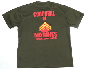  the US armed forces sea ..CORDORAL OF MARINES T-shirt M