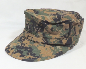 米軍 海兵隊 MARPAT ピクセルグリーン キャップ 帽子 Lサイズ　60センチ