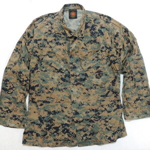 米軍 実物 海兵隊 マーパット デジタル迷彩 ジャケット BDU上着 M-Rサイズの画像1