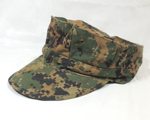 米軍 海兵隊 MARPAT ピクセルグリーン キャップ 帽子 Lサイズ