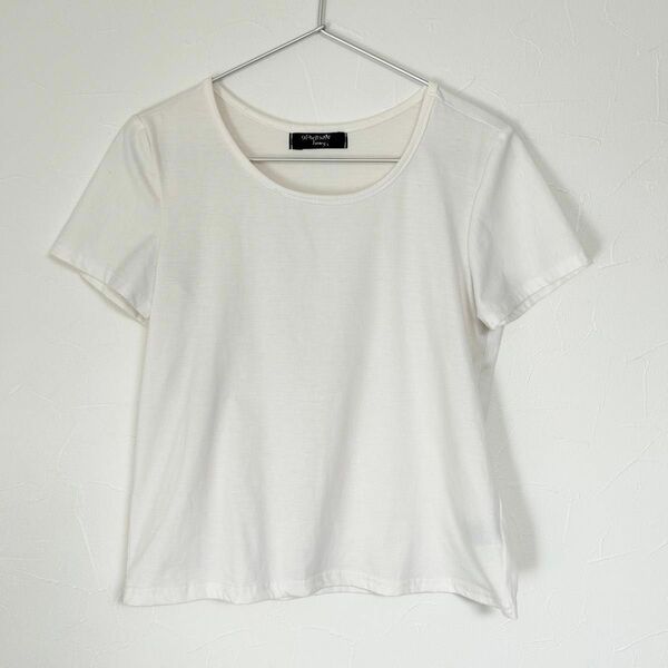 白T Tシャツ 半袖 ホワイト