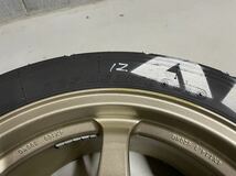 希少 SSR TYPE C タイプC 16インチ 8J +35 PCD114.3 5穴 2本 225/45R16 ADVAN A050 GS EK9 DC2 シビック インテグラ_画像7