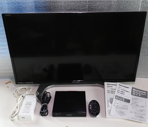 【中古】SHARP 32型液晶テレビ「LC-32F3」　チューナーワイヤレス式