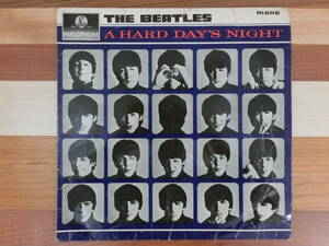 UK Original Mono 1st★A hard day's night★Matrix:-3N/-3N★KT★Beatles