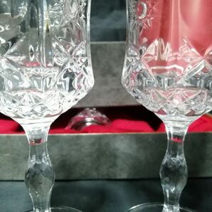 新品未使用◇自宅保管 RCR IMPERO ペア ワイン グラス 一輪挿し花瓶 フラワーベース イタリア製の画像6