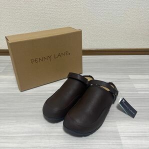 新品未使用　PENNY LANE サボ　サイズ3L ダークブラウン