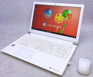 キレイ 使用時少 dynabook T45/GW PT45GWP-SEA Windows10