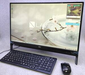 ジャンク NEC 一体型パソコン DA570/G Core i5 Windows10 ワイヤレスマウス・キーボードセット