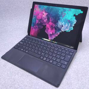 大人気Windowsタブレット Microsoft Surface Pro6 1796 ブラック Windows11 タイプカバーSurfacePenセット