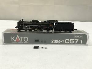 コレクター放出品 関水金属 KATO カトー N-GAUGE Nゲージ 2024-1 C57 1 鉄道模型 蒸気機関車 電車 ホビー 玩具 趣味 コレクター 