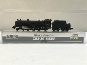 MICRO ACE マイクロエース A7004 C53-30・前期型 鉄道模型 蒸気機関車 電車 76