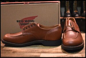 [10D box attaching unused 18 year ] Red Wing 8071 1930's sport oxford cigar li tongue mokturedwing HOPESMORE