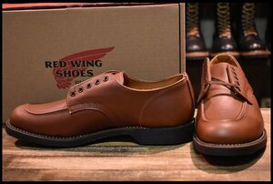 【9D 箱付 未使用 18年】レッドウィング 8071 1930's スポーツ オックスフォード シガーリタン モックトゥ redwing HOPESMORE