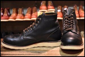 【9D 良品 12年】レッドウィング 9870 アイリッシュセッター ブラック クローンダイク 黒 編み上げ ブーツ redwing HOPESMORE