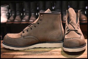 【11D 未使用 22年】レッドウィング 8863 スエード ミュールスキナー ラフアウト モックトゥ 編み上げ ブーツ redwing HOPESMORE