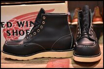 【7E 箱付 DEAD 犬タグ 99年】レッドウィング 8179 アイリッシュセッター 黒 ブラッククローム モックトゥ ブーツ redwing HOPESMORE_画像1