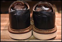 【6.5D 良品 12年】レッドウィング 8106 オックスフォード 黒 ブラッククローム モックトゥ ローカット 短靴 ブーツ redwing HOPESMORE_画像7