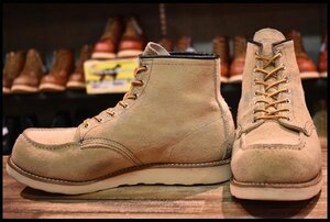 【11E 良品 14年】レッドウィング 8173 スエード アイリッシュセッター ホーソーン ラフアウト モックトゥ ブーツ redwing HOPESMORE