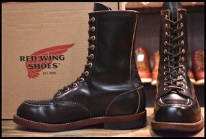 [8.5E box attaching superior article 110 anniversary limitation 15 year ] Red Wing 2015 handle tsu man black black k loan large k tea core braided up boots redwing HOPESMORE
