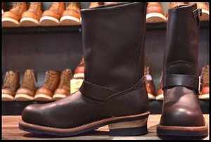 [8.5D beautiful goods 09 year ] Red Wing 2967 engineer tea chocolate chrome Brown steel tu boots 2269 redwing HOPESMORE