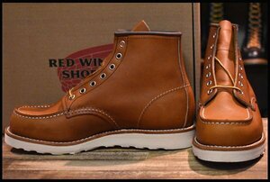 【8E 箱付 未使用 22年】レッドウィング 875 アイリッシュセッター 茶 オロレガシー モックトゥ レースアップ ブーツ redwing HOPESMORE