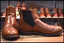 【9D 箱付 良品 16年】レッドウィング 9078 Mil-1 Congress Boots チーク サイドゴア ミルワン ブラウン 茶 ブーツ redwing HOPESMORE_画像2