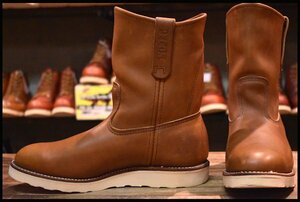 【7.5E 良品 07年】レッドウィング 866 ペコス 茶 オロイジナル ブラウン プルオン ブーツ redwing pecos HOPESMORE