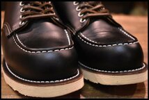 【7D 箱付 美品 16年】レッドウィング 9894 オックスフォード 黒 クローンダイク モックトゥ ローカット 短靴 ブーツ redwing HOPESMORE_画像6
