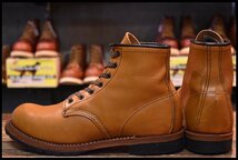 【7D 良品 14年】レッドウィング 9013 ベックマン チェスナット フェザーストーン 茶 プレーントゥ redwing HOPESMORE_画像4