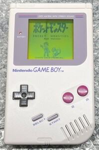 美品 良品 動作確認済 初代ゲームボーイ 本体のみ DMG-01 グレー 任天堂 GAMEBOY Nintendo 宅急便コンパクト 匿名配送 1円スタート