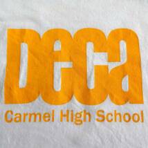 送料230円■champion ラグラン 長袖Tシャツ 青×白 M■チャンピオン ロンT■アメカジ古着 USA Carmel High School Indiana インディアナ州_画像7