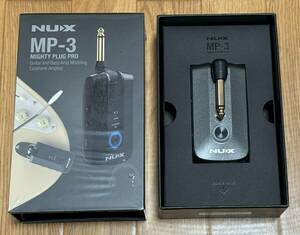 NUX MP-3 Mighty Plug Pro 　ギター/ベース用 プラグイン モデリングアンプ　美品