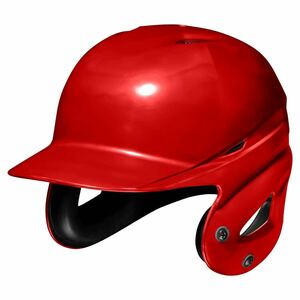 ソフトボール ヘルメット 両耳 ミズノ 右打者 左打者兼用 一般 赤 XO JSAマーク入り SGマーク1DJHS111