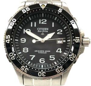 CITIZEN / 200M / B872-T005713 / シチズン / エコドライブ / プロドライブ / 黒文字盤 / ソーラー / メンズ 腕時計/ 稼働 / 現状品