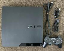 SONY / PlayStation 3 / CECH-3000B / PS3 / ソニー / プレステ3 / ゲーム機 / 本体 / コントローラー付き / 通電確認済み / 現状品_画像1