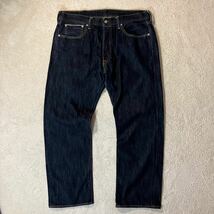 ●【大きめサイズW36】Levi's リーバイス 501 濃紺インディゴ デニムパンツ/ジーンズ/W36 L30/メンズ/アメカジ/赤耳_画像7