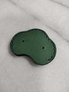  base for leather peg cover | pick holder type large green 