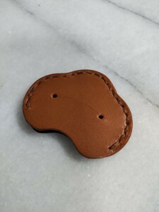  base for leather peg cover | pick holder type large Brown 