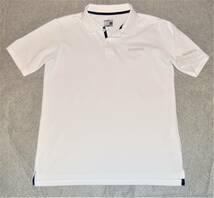 ◆美品 シマノ SHIMANO SH‐074R ポロシャツ 半袖 白 アジアサイズM ポリエステル100_画像1