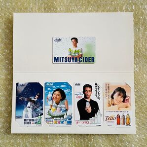 非売品テレカ アサヒ飲料5枚セット