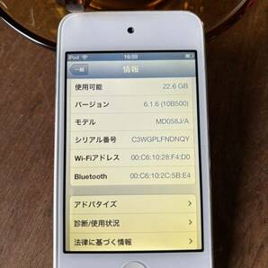 iPod Apple MD058J/A 第４世代 32GBの画像3