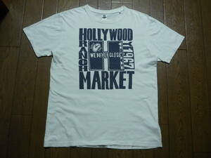 HOLLYWOOD RANCH MARKET　ハリウッドランチマーケット　半袖　Tシャツ　サイズ4