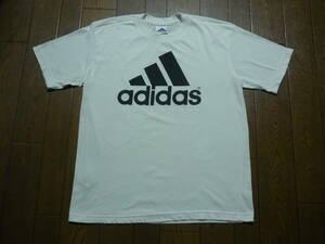 90s　adidas　アディダス　半袖　Tシャツ　パフォーマンスロゴ　サイズL