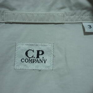 CP COMPANY CPカンパニー 半袖シャツ アイスグレー ルーマニア製 サイズ3の画像4