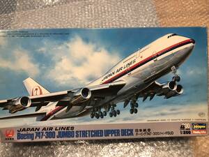 ハセガワ1/200　B747-300 747 日本航空 JAL 鶴丸 JAPAN AIRLINE boeing ジャンク品 