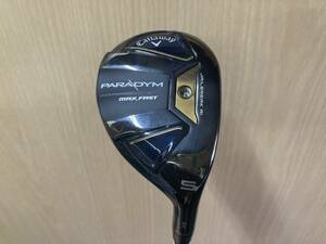 【中古】キャロウェイ PARADYM MAX FAST ユーティリティ 5H 24度 SPEEDER NX 40 for Callaway フレックスR （ヘッドカバーなし）