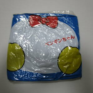 不良品返品不可 １００円スタート ５０ｃｍ ペンギンちゃん ビーチボール 青 新品の画像2
