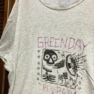 YNR ★1円スタート☆ 古着 バンド Tシャツ グリーンデイ GREENDAY 骸骨 メガホン / 80s 90s ビンテージ vintage