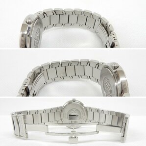 SA63■ [送料無料/中古美品] ディオール Christian Dior クォーツ腕時計 D77-100 ホワイト×シルバーの画像4